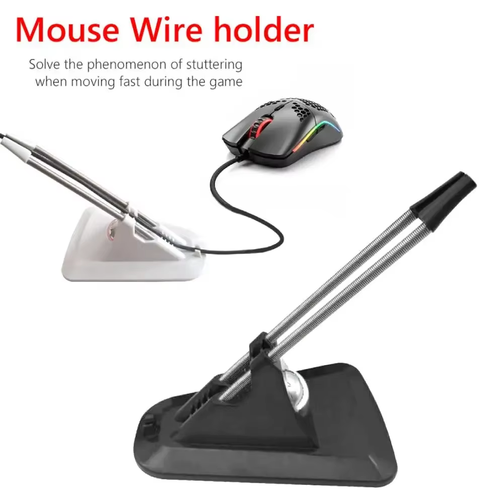 Mouse Bungee Spring - Mouse Cable Holder Computer PC Mouse