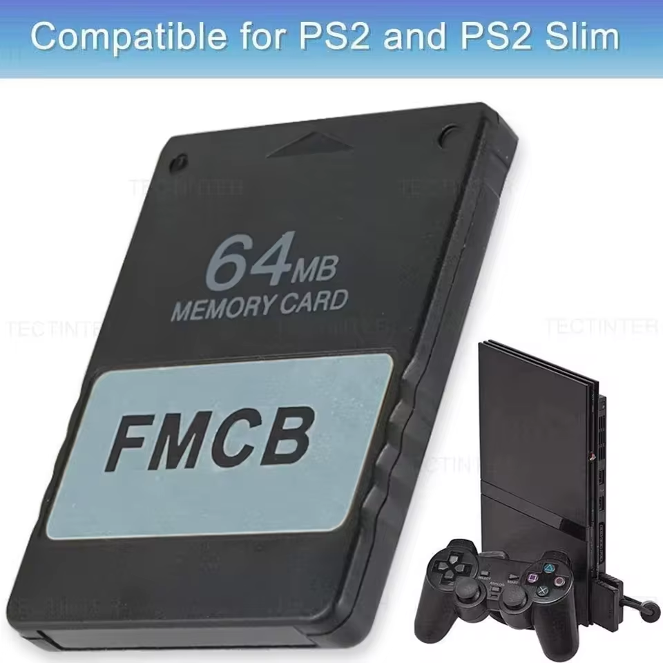 Gaming Accessories Playstation - FMCB Free McBoot Memory Card For