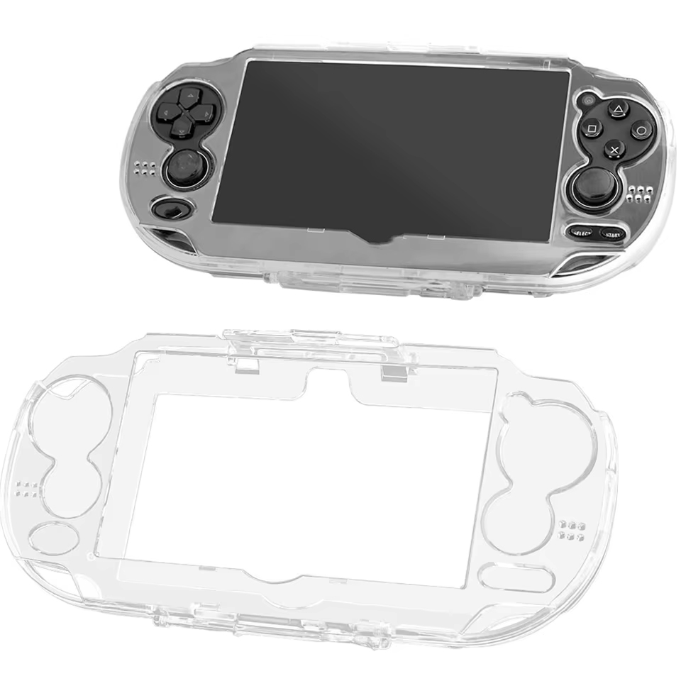 Gaming Accessories Playstation - Clear Crystal Hard Shell Case for