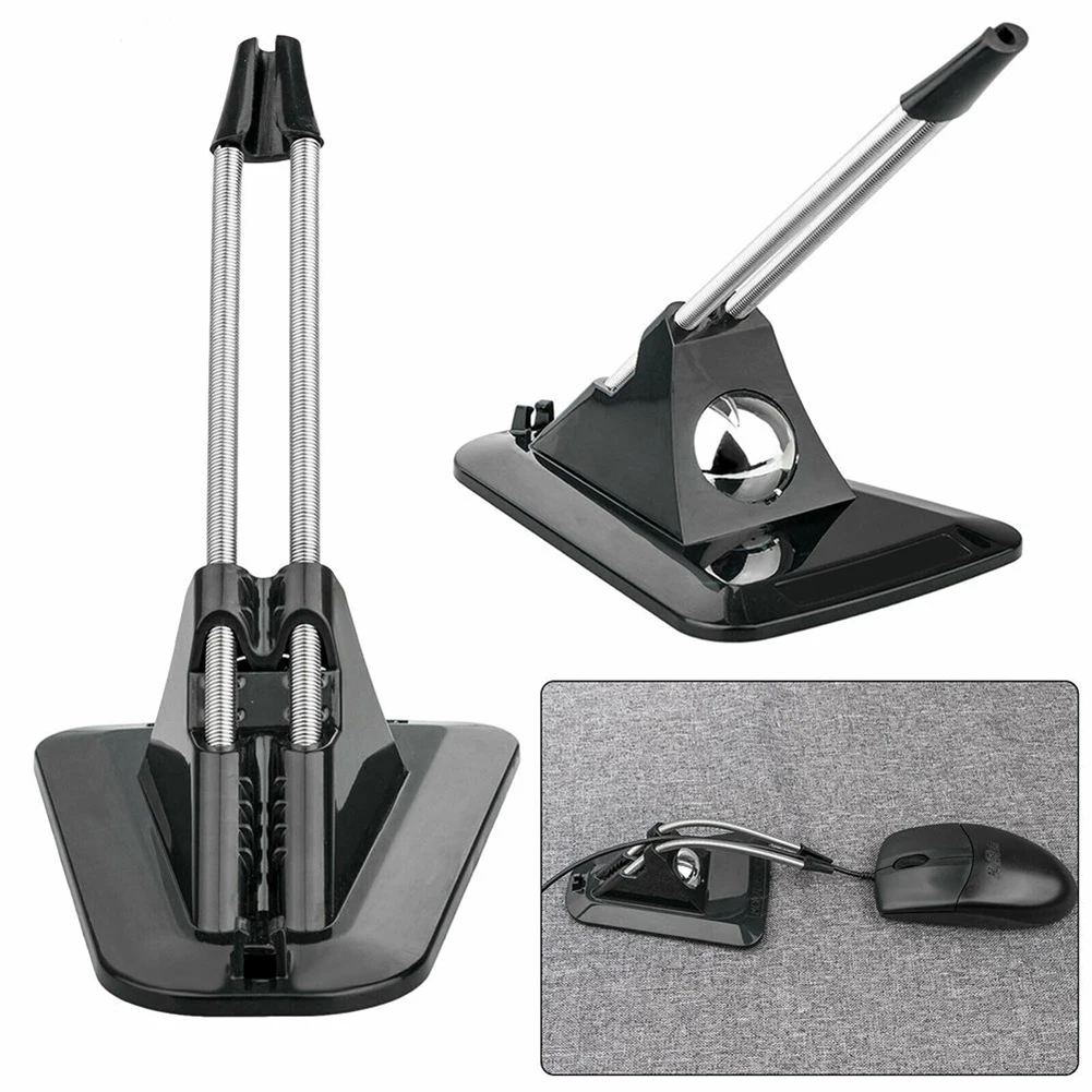 Mouse Cable Holder Computer PC - Mouse Bungee Spring 리뷰 및 가격