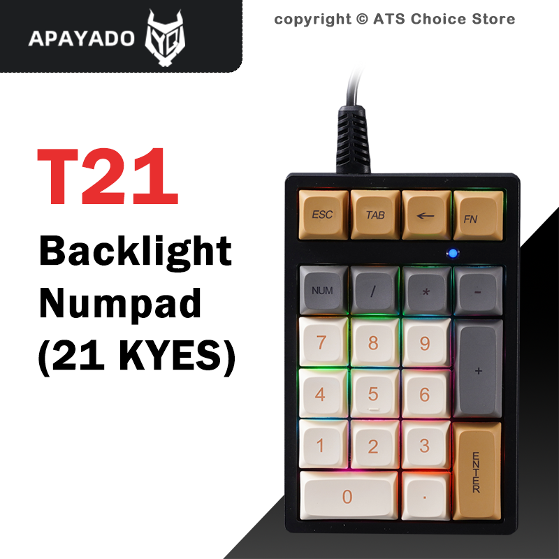 APAYADO T21 Mechanical Numpad  - Keyboard Numpad Separate 리뷰 및 가격