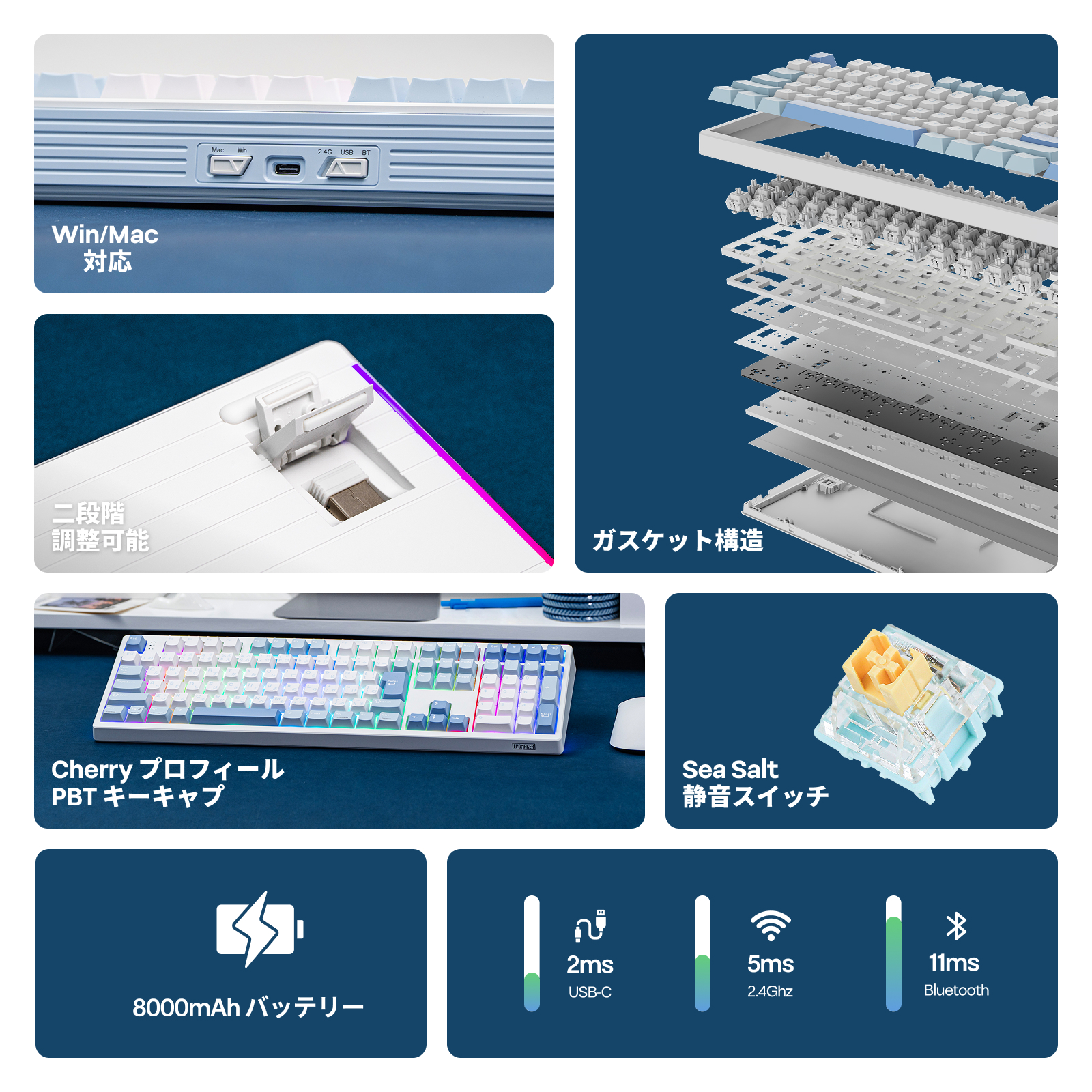 Japanese Version EPOMAKER TH10 - Keyboard Numpad Separate 리뷰 및 가격