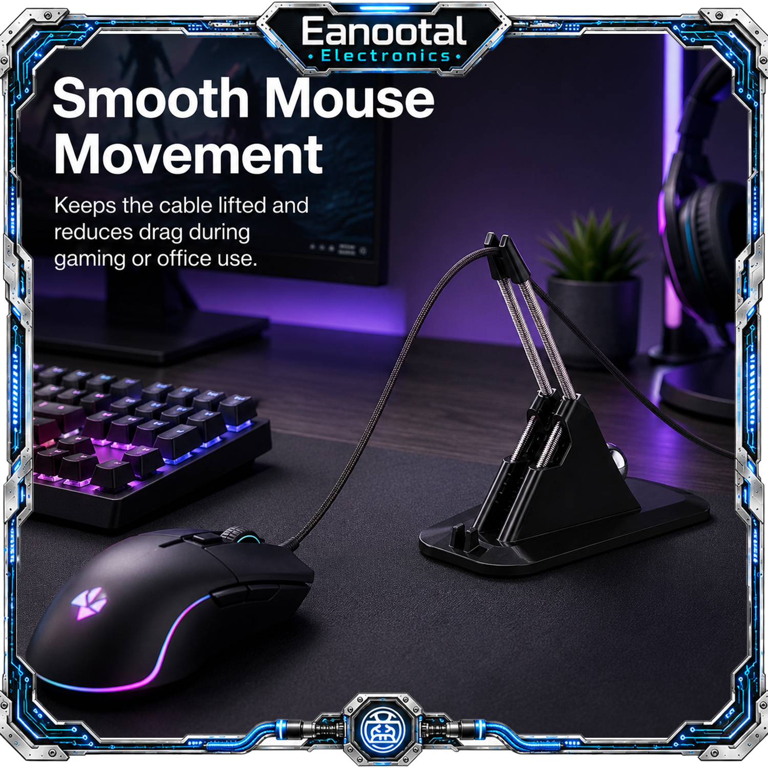 Gaming Mouse Bungee Cable Hold - Mouse Bungee Spring 리뷰 및 가격