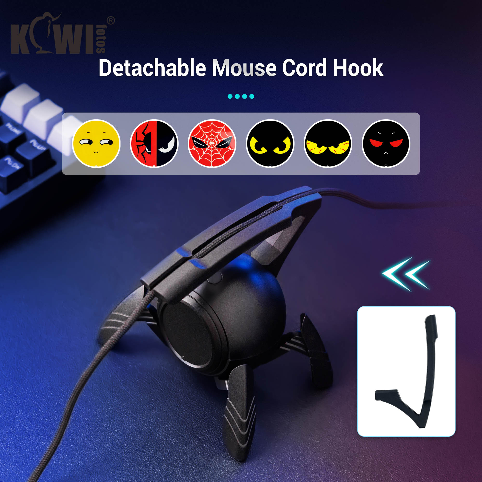 Mouse Cable Holder Gaming Mous - Mouse Bungee Spring 리뷰 및 가격