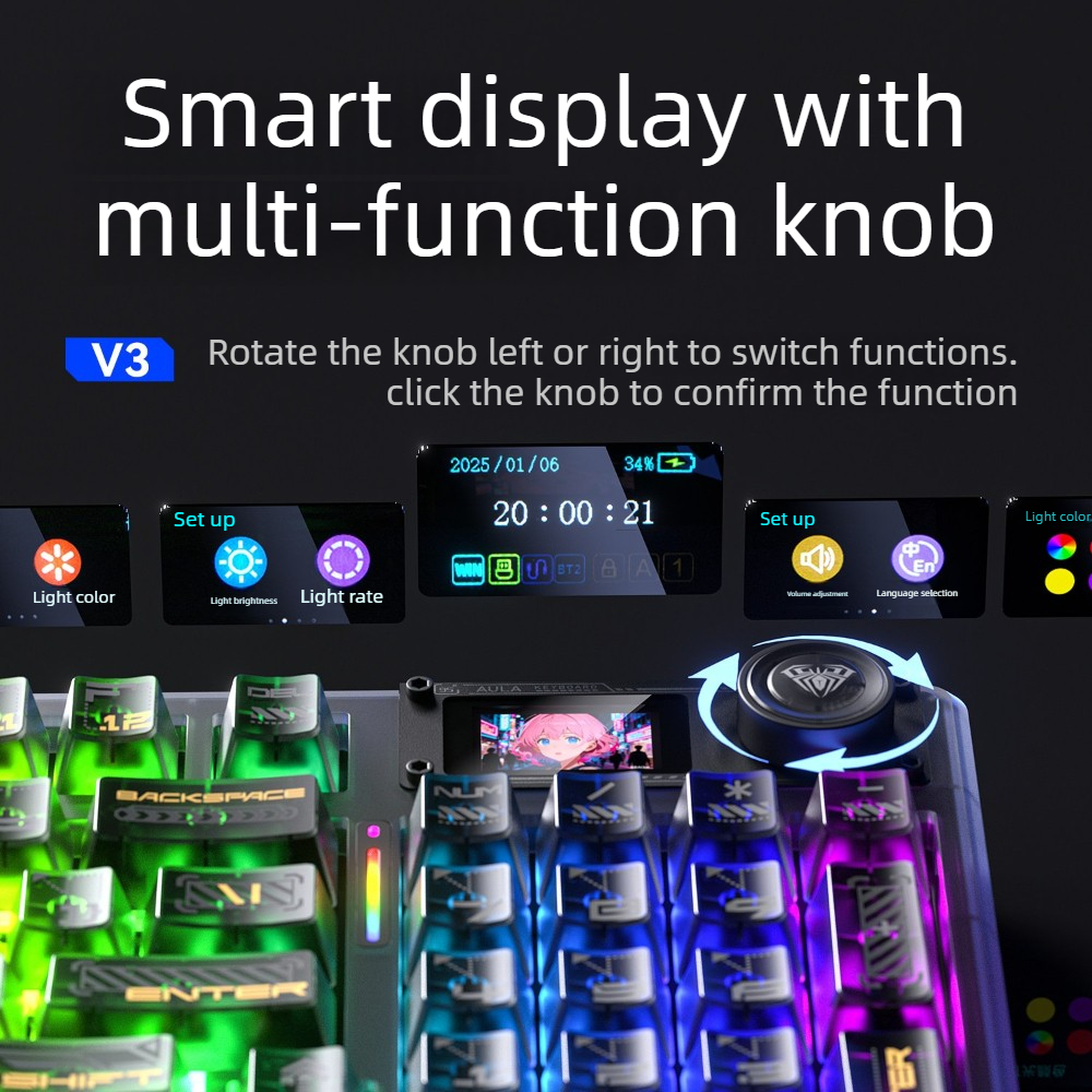 AULA F98proV3 Mechanical keybo - Gaming Accessories Ipad 리뷰 및 가격