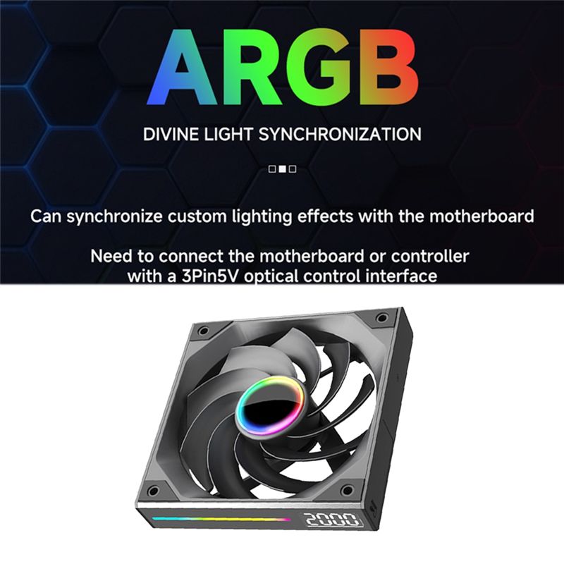 120Mm Digital Display ARGB Lig - Fan Hub Rgb Controller 리뷰 및 가격