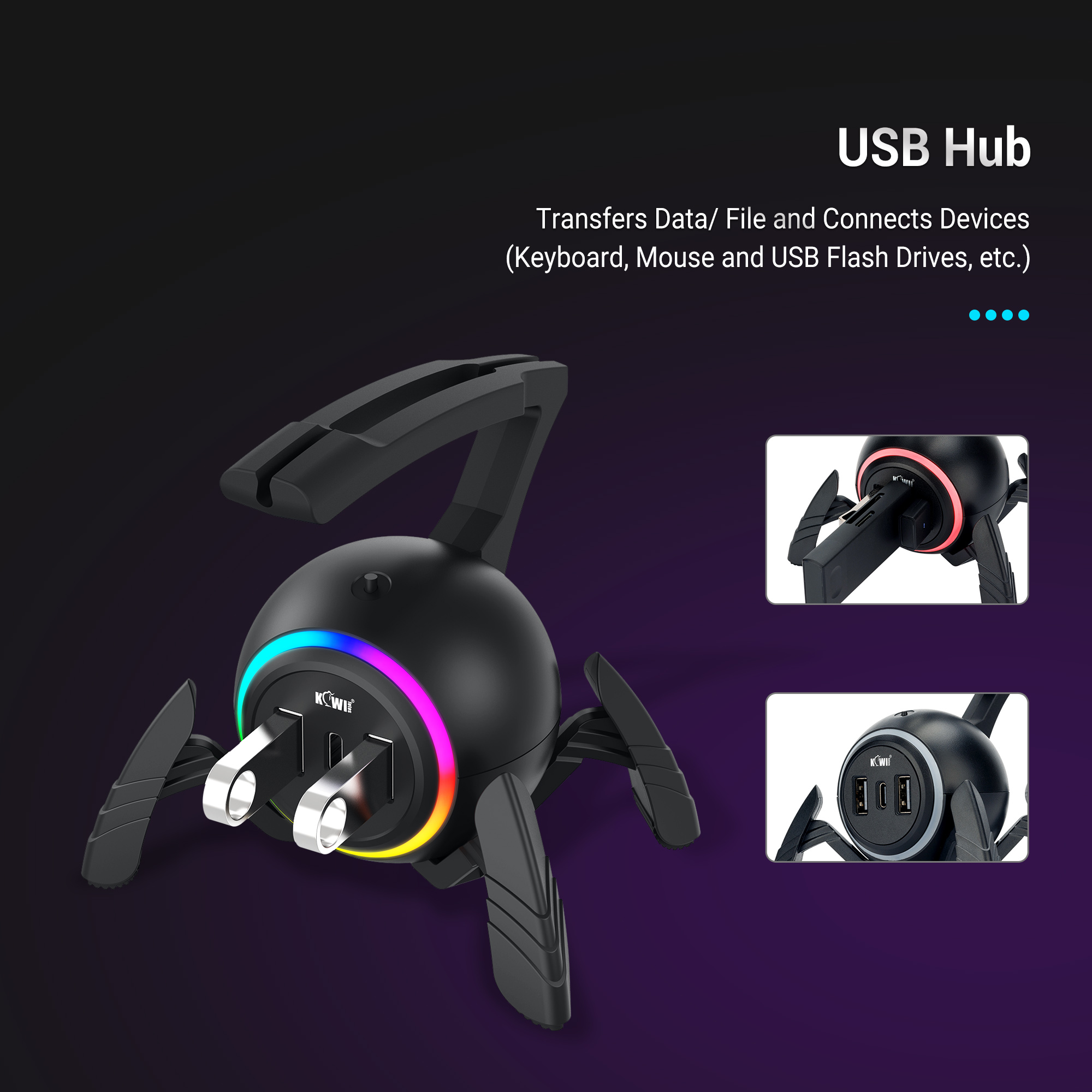 New Mouse Cable Holder RGB Lig - Mouse Bungee Spring 리뷰 및 가격