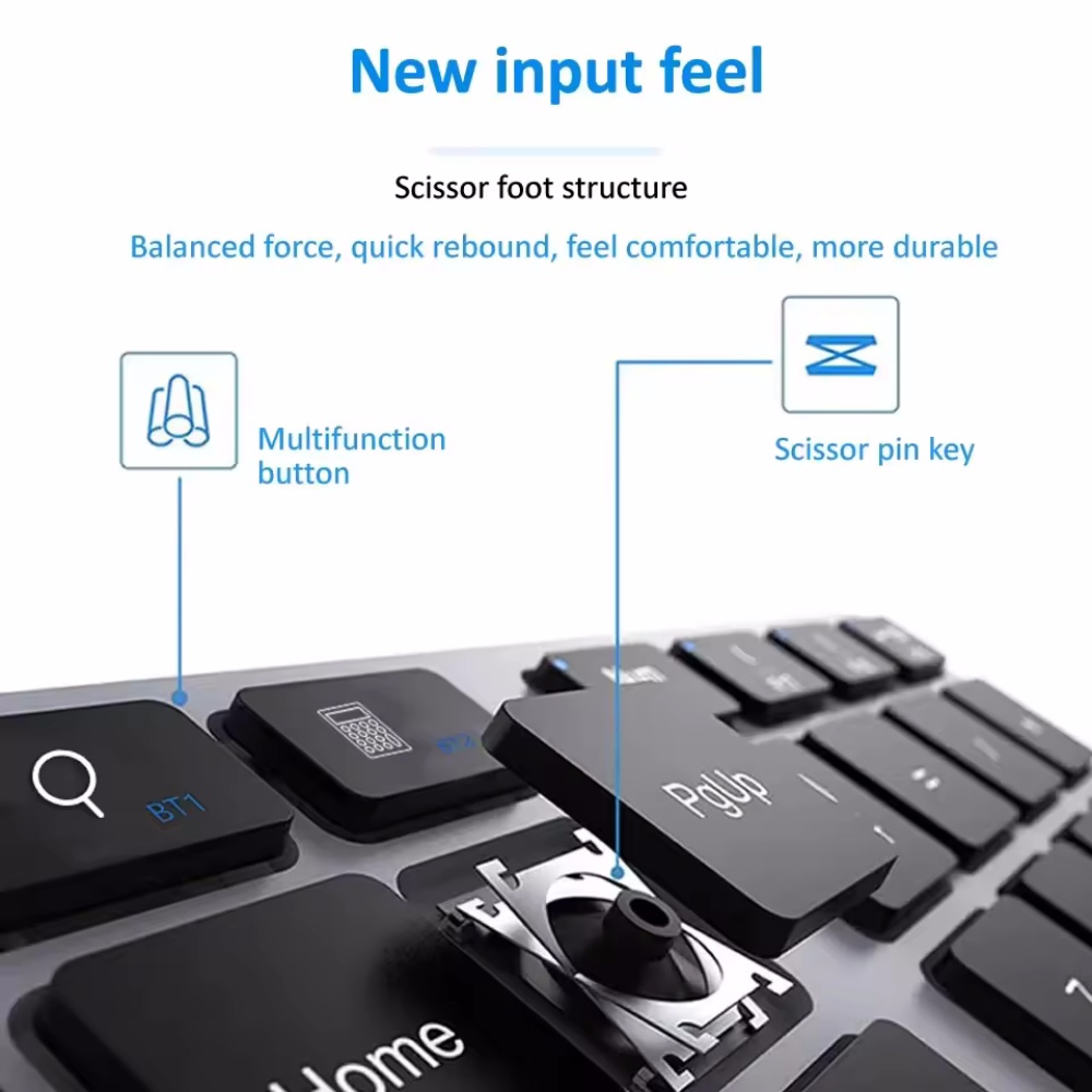 2.4Ghz Wireless + Bluetooth Nu - Keyboard Numpad Separate 리뷰 및 가격