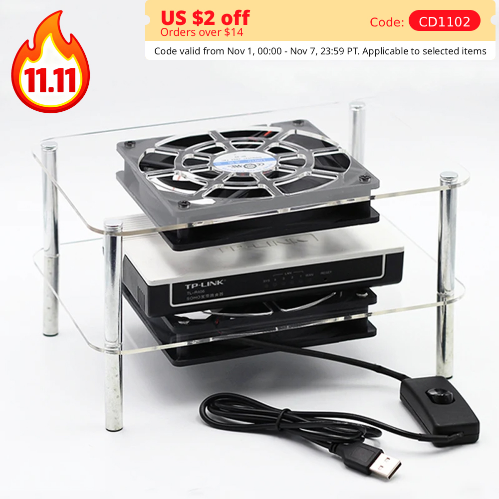 USB Cooling Rack With Fan For  - Fan Hub Rgb Controller 리뷰 및 가격