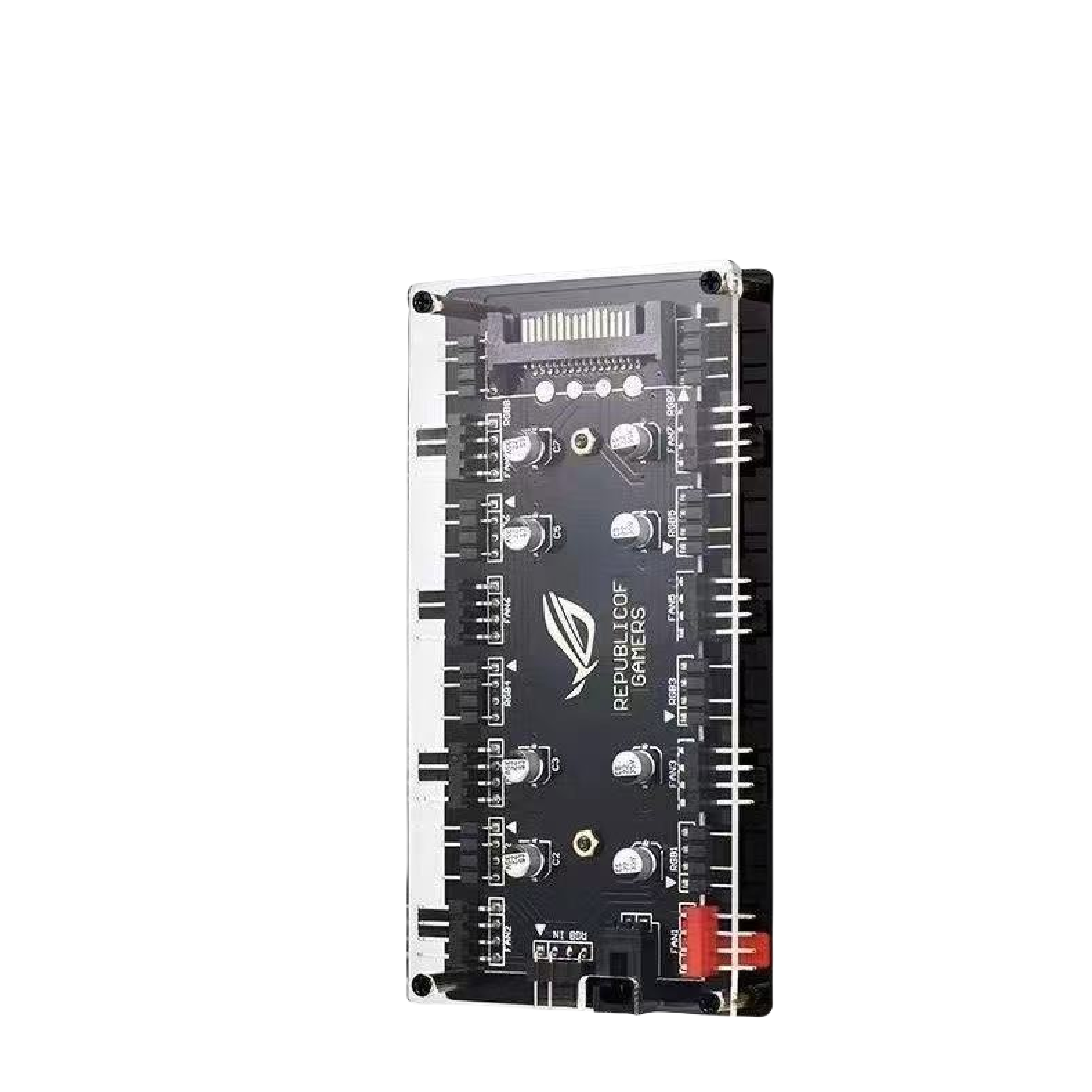 Dual 8-Port Fan Hub ARGB/PWM 2 - Fan Hub Rgb Controller 리뷰 및 가격