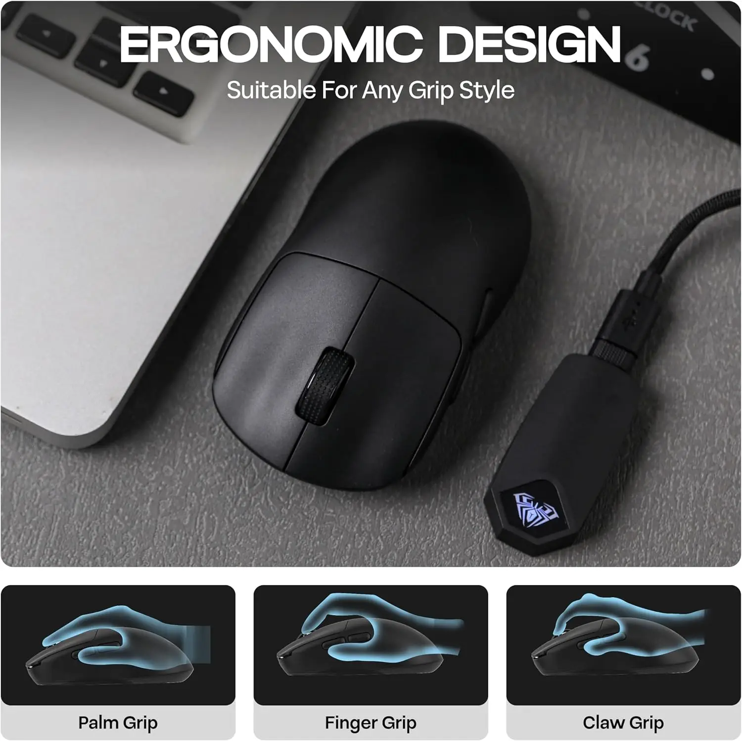 AULA SC800 Gaming Mouse USB-C  - Gaming Hand Accessories 리뷰 및 가격