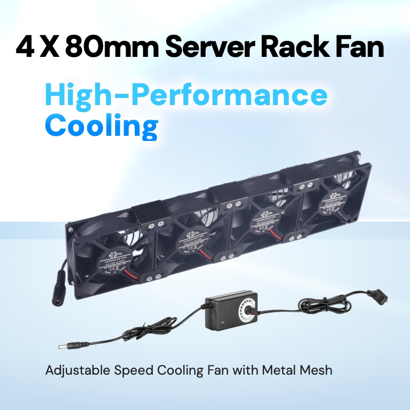 4-Pack 80mm X 25mm High-Speed  - Fan Hub Rgb Controller 리뷰 및 가격