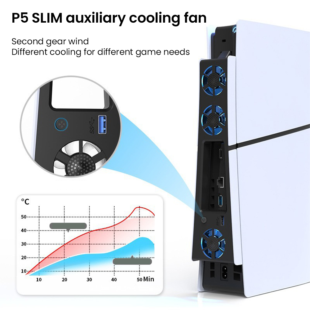 Gaming Cooler Fan Efficient Co - Gaming Accessories Playstation 리뷰 및 가격