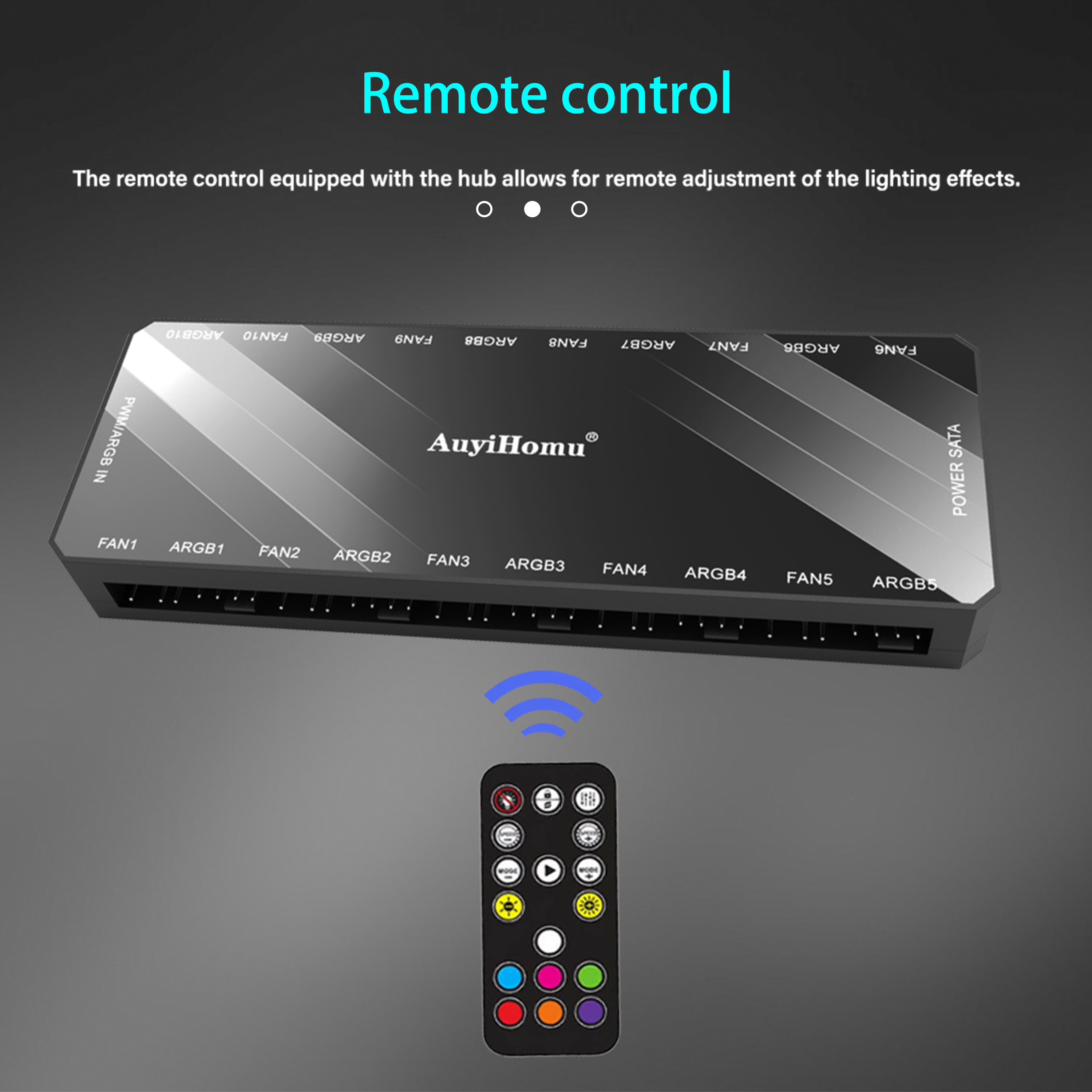 10 Port ARGB PWM Fan Controlle - Fan Hub Rgb Controller 리뷰 및 가격