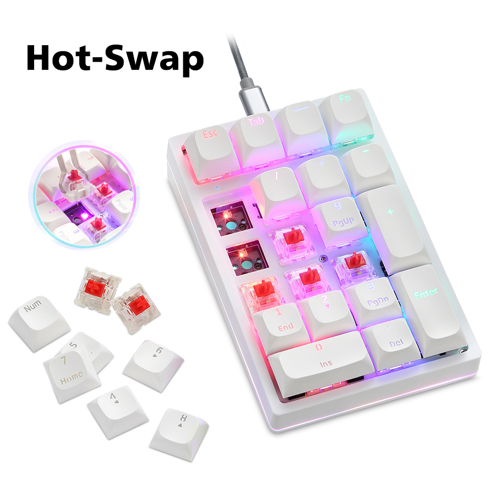 K24Pro 21Keys Number Pad Mecha - Keyboard Numpad Separate 리뷰 및 가격