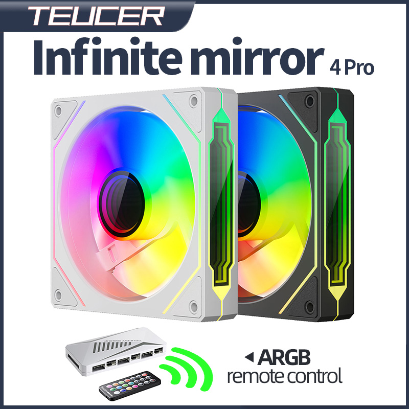 Teucer Infinite Mirror 4Pro 12 - Fan Hub Rgb Controller 리뷰 및 가격