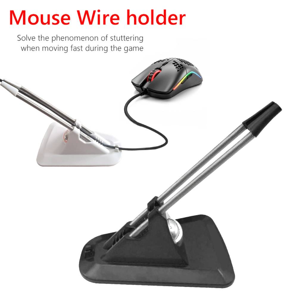 Mouse Cable Holder Computer PC - Mouse Bungee Spring 리뷰 및 가격