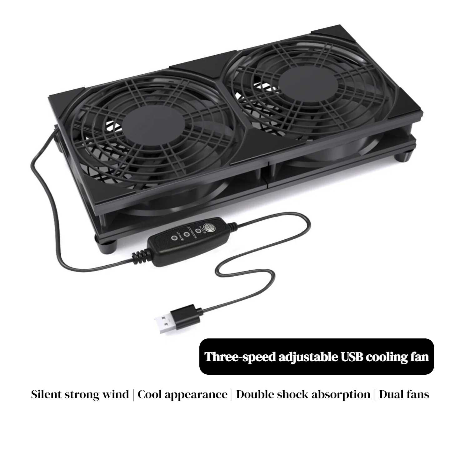 Dual USB Cooling Fan with 3-Sp - Fan Hub Rgb Controller 리뷰 및 가격