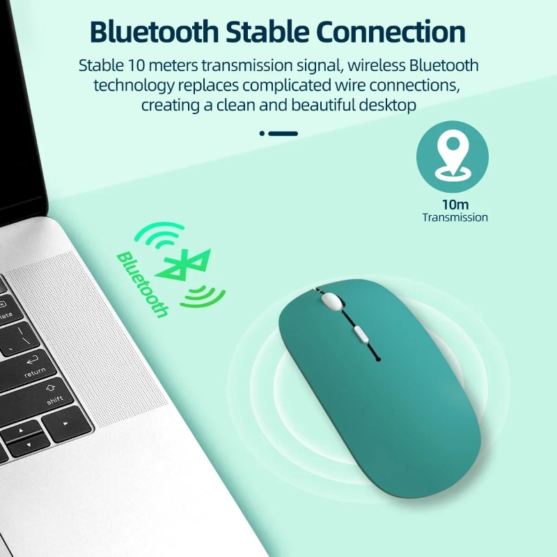 Bluetooth Wireless Mouse Silen - Gaming Accessories Ipad 리뷰 및 가격