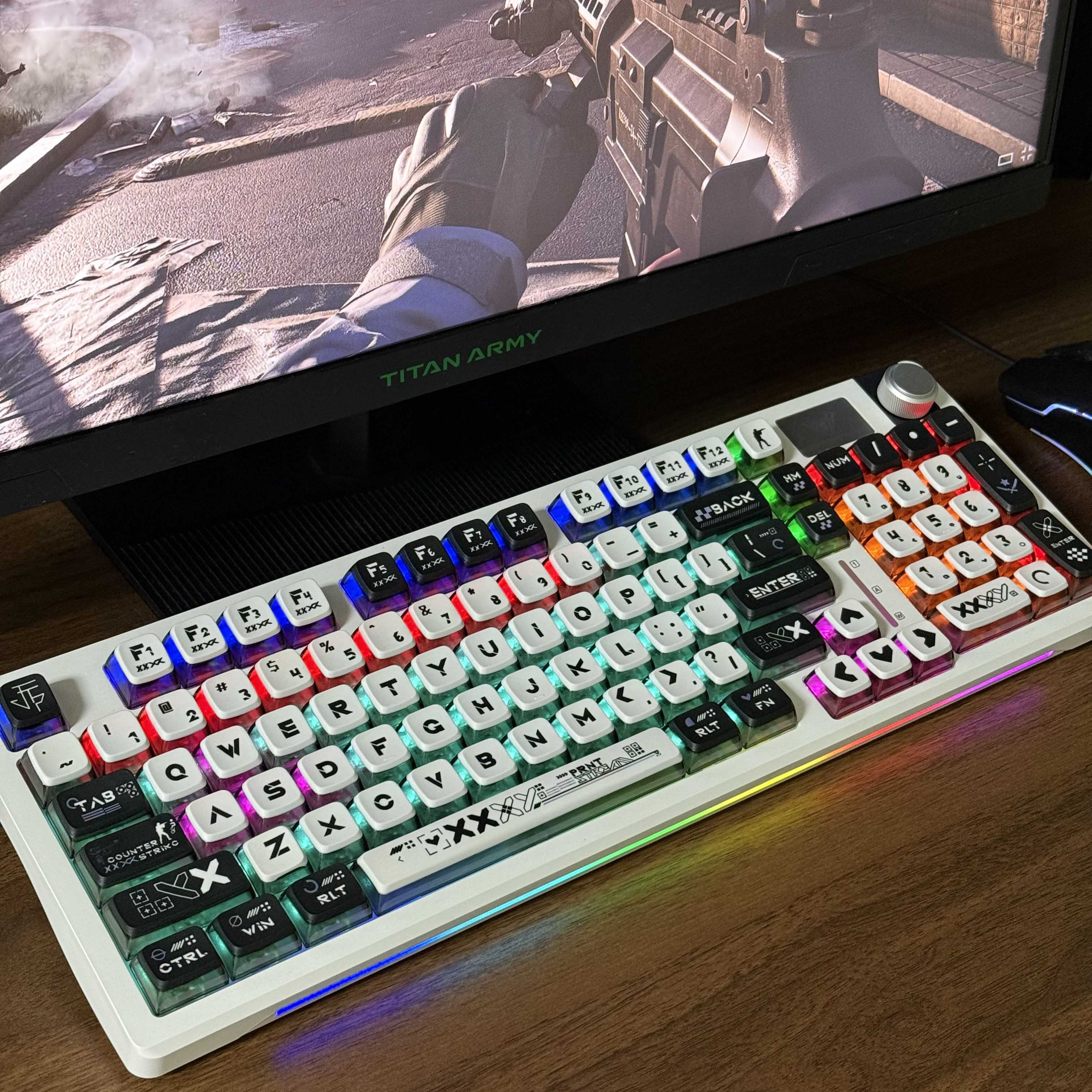 Pudding Keycaps 4-Side Translu - Keyboard Numpad Separate 리뷰 및 가격