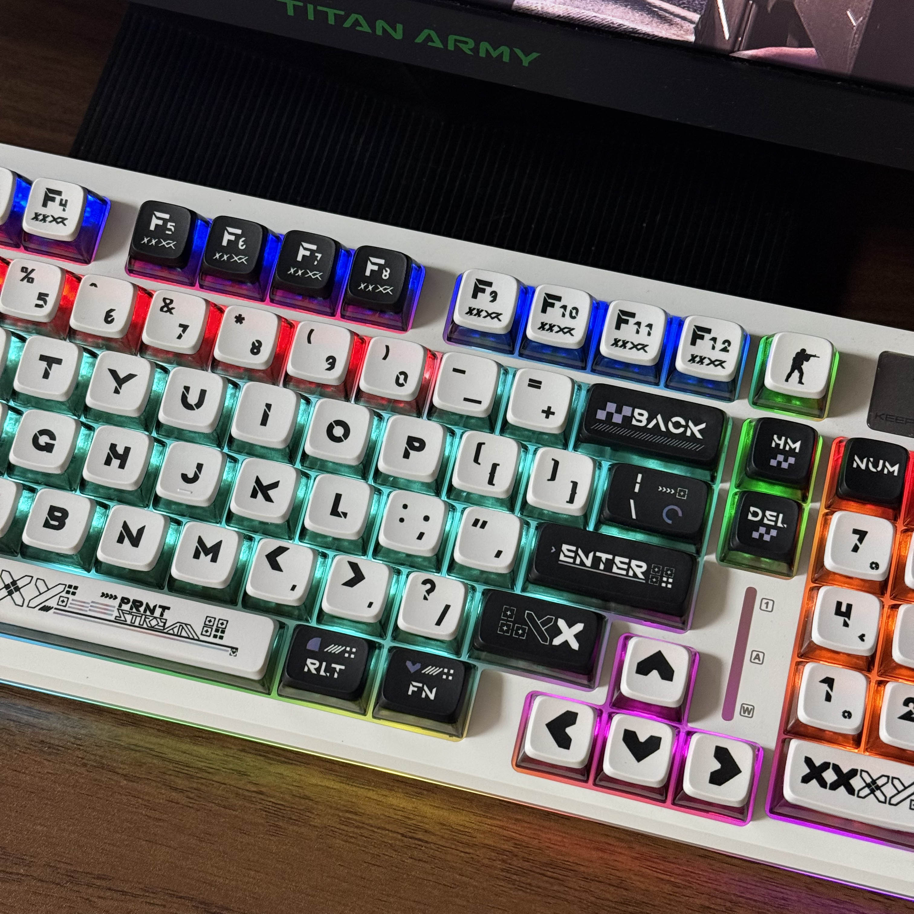 Pudding Keycaps 4-Side Translu - Keyboard Numpad Separate 리뷰 및 가격