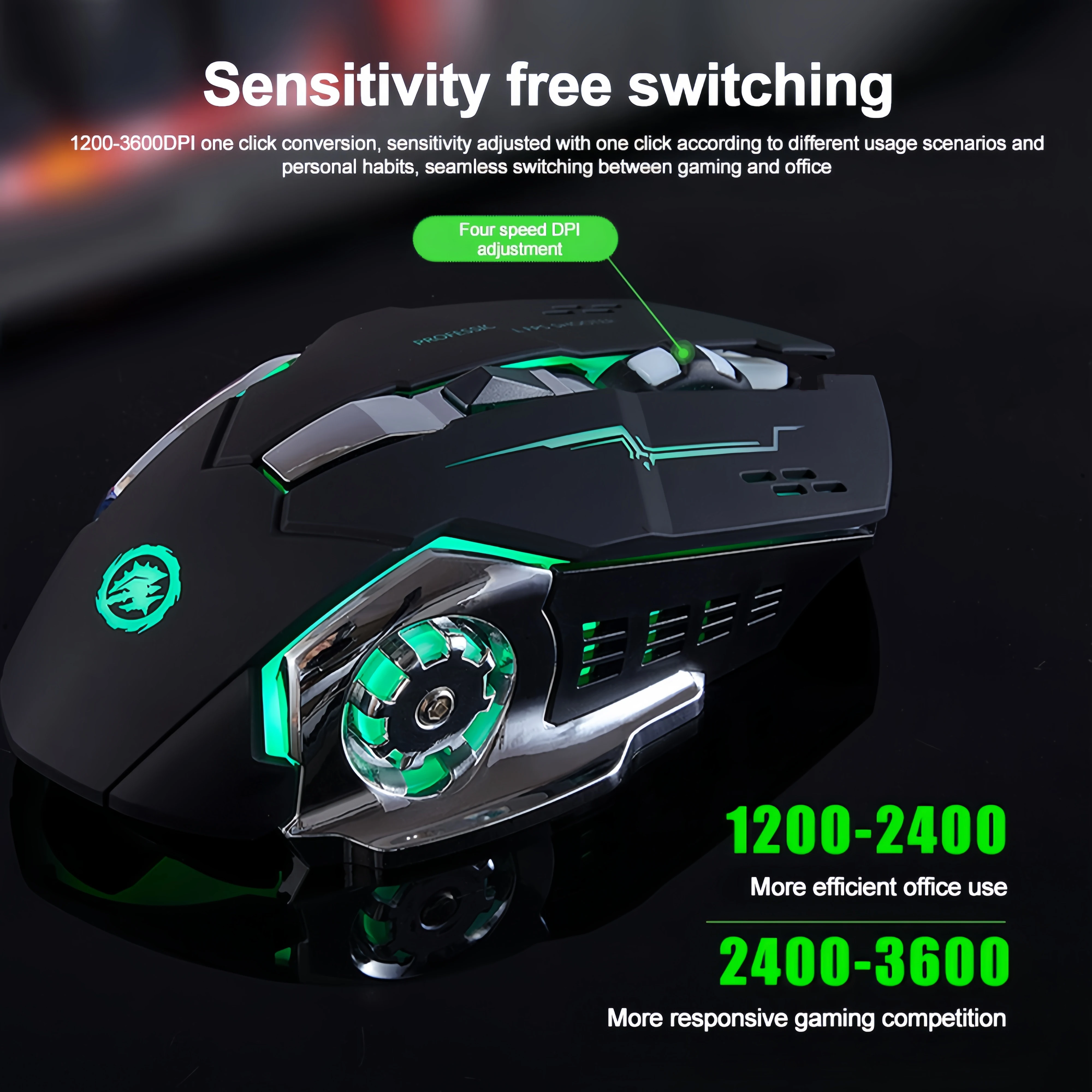 RGB Dual-Mode Bluetooth 5.2 Mo - Gaming Hand Accessories 리뷰 및 가격