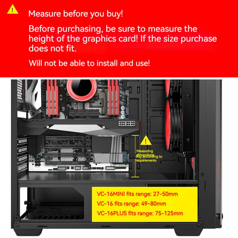Graphics Card GPU Holder Adjus - Vertical Gpu Bracket 리뷰 및 가격