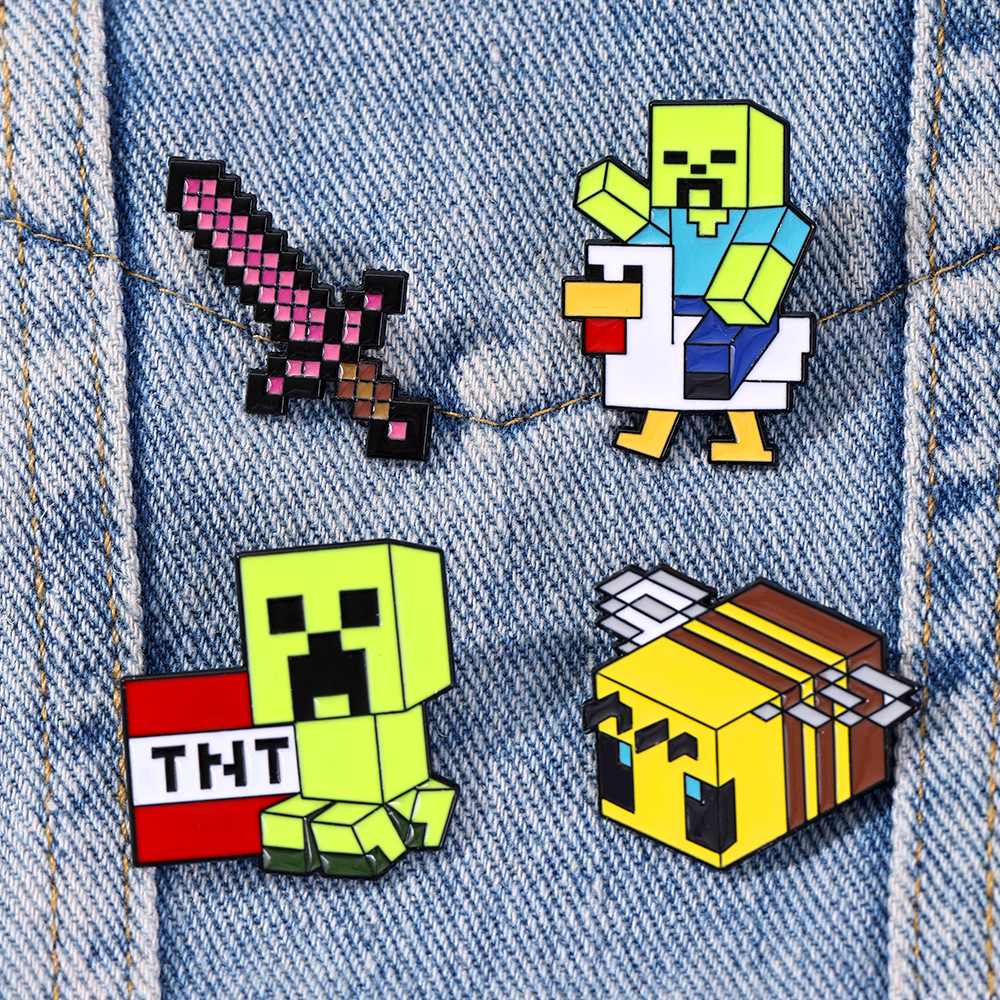 4pcs Cute Baby Zombie Chicken  - Gaming Accessories Anime 리뷰 및 가격