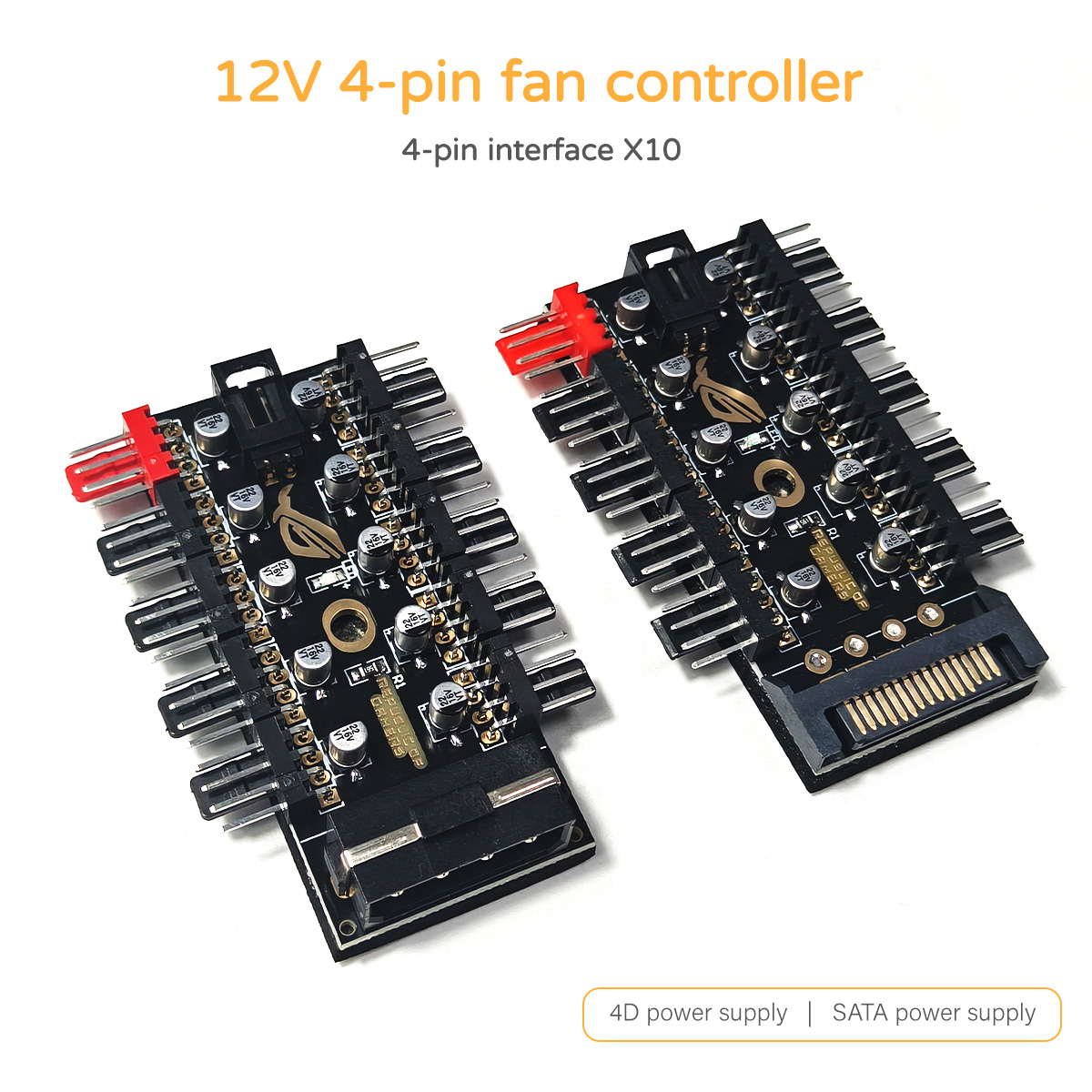 12V 4-Pin PWM Fan Controller H - Fan Hub Rgb Controller 리뷰 및 가격
