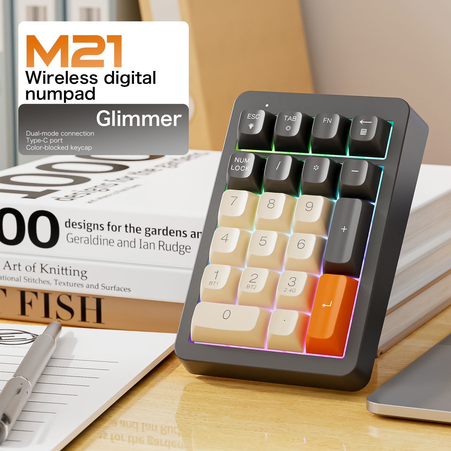 FREEWOLF M21 Wireless Numeric  - Keyboard Numpad Separate 리뷰 및 가격