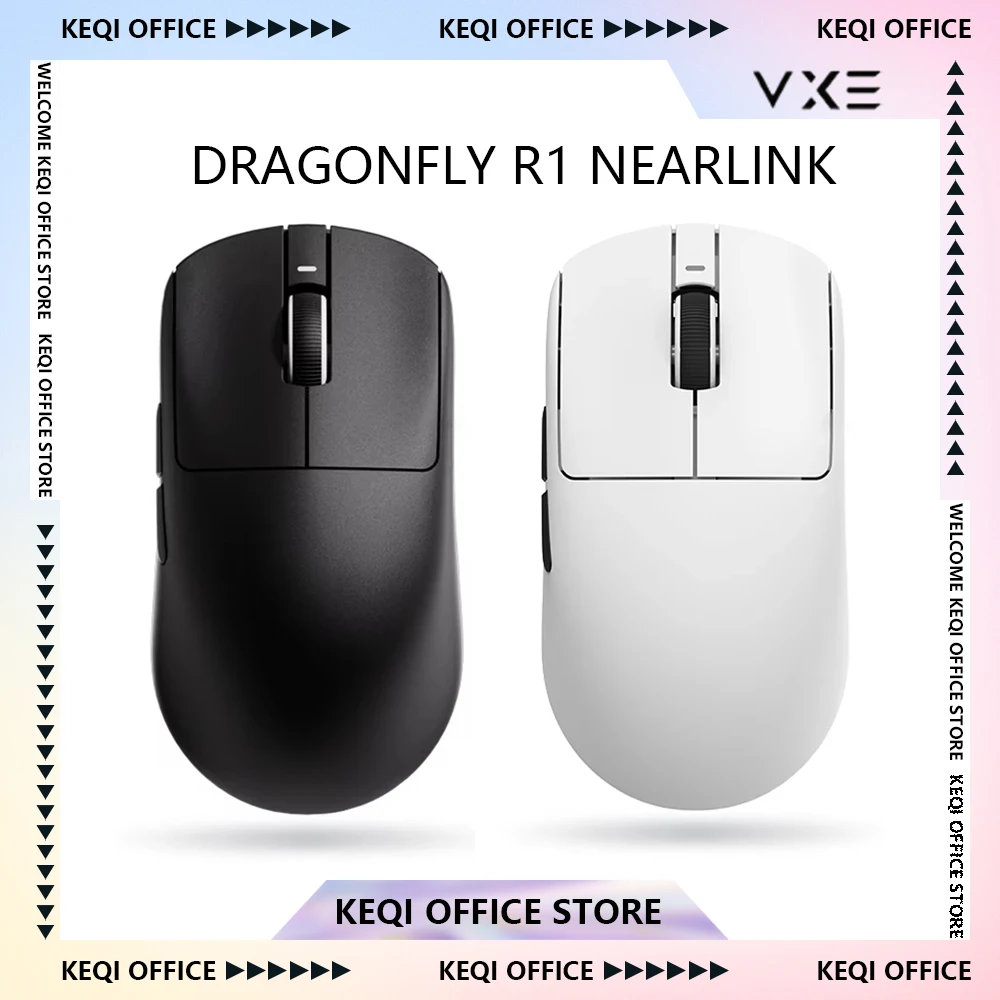 New VXE Dragonfly R1 Nearlink  - Gaming Hand Accessories 리뷰 및 가격