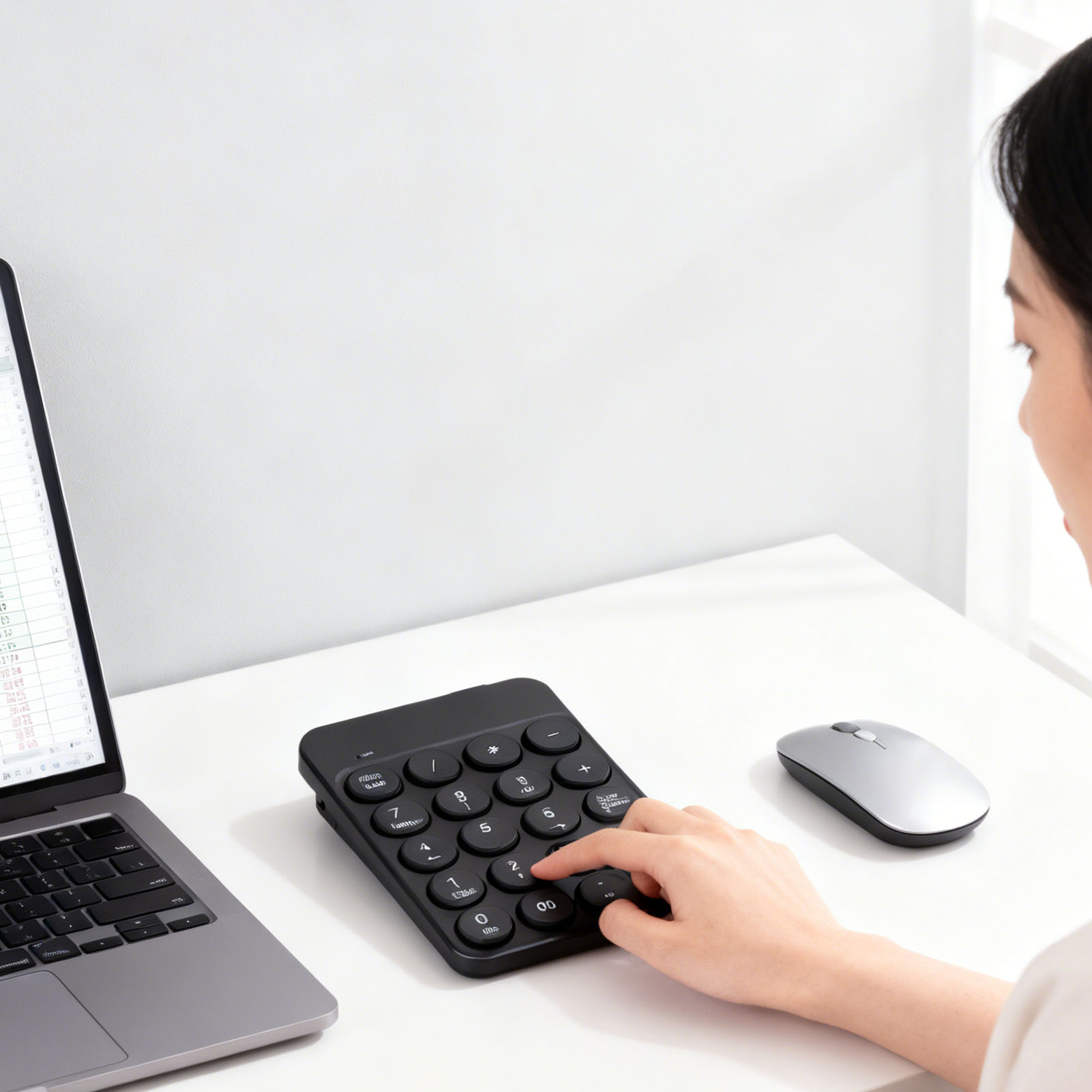 Mini Numeric Keypad with Round - Keyboard Numpad Separate 리뷰 및 가격
