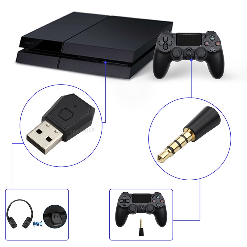 USB Wireless Adapter Receiver  - Gaming Accessories Playstation 리뷰 및 가격