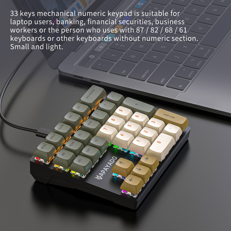APAYADO Compact Mechanical Num - Keyboard Numpad Separate 리뷰 및 가격