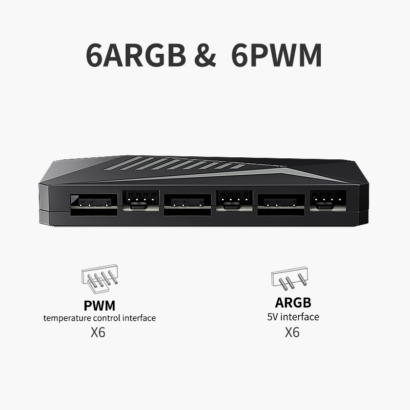 TEUCER LP-6P ARGB Remote Contr - Fan Hub Rgb Controller 리뷰 및 가격