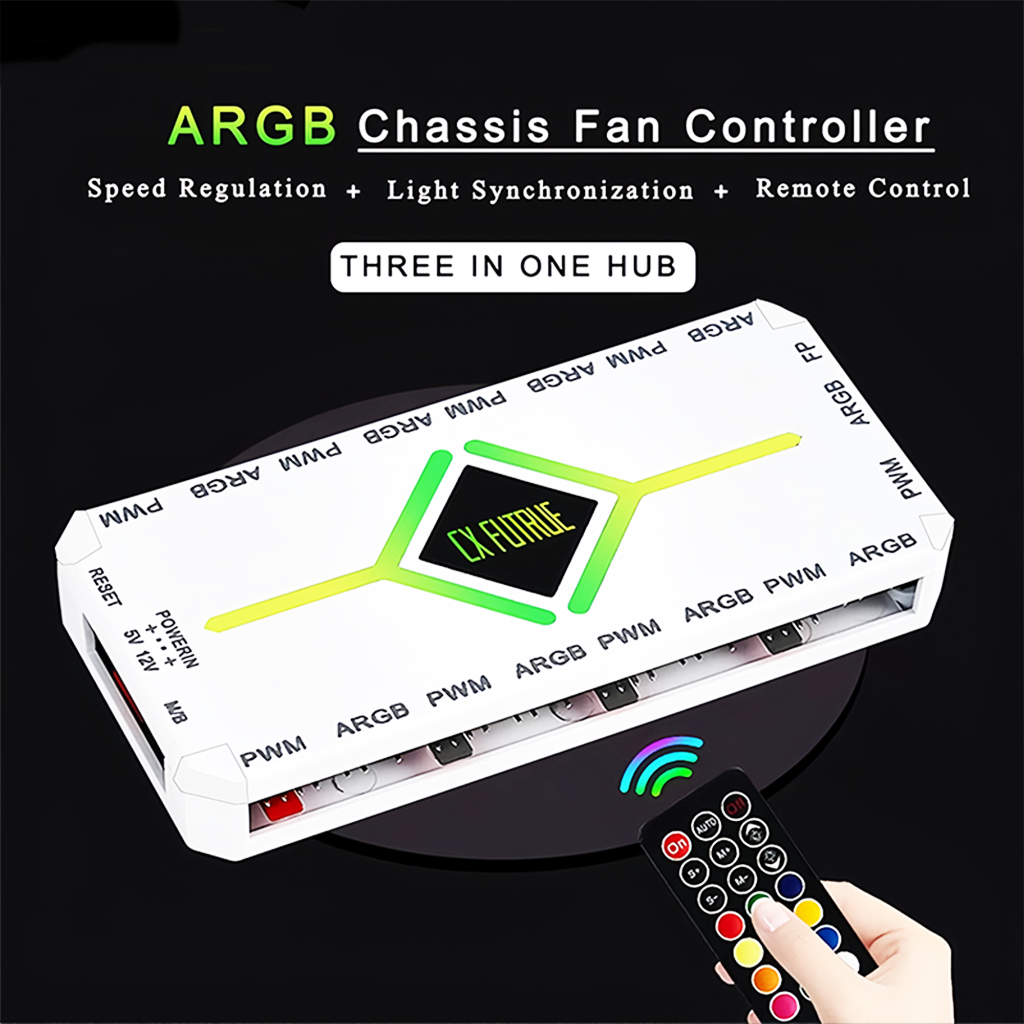 PC ARGB case fan controller -  - Fan Hub Rgb Controller 리뷰 및 가격