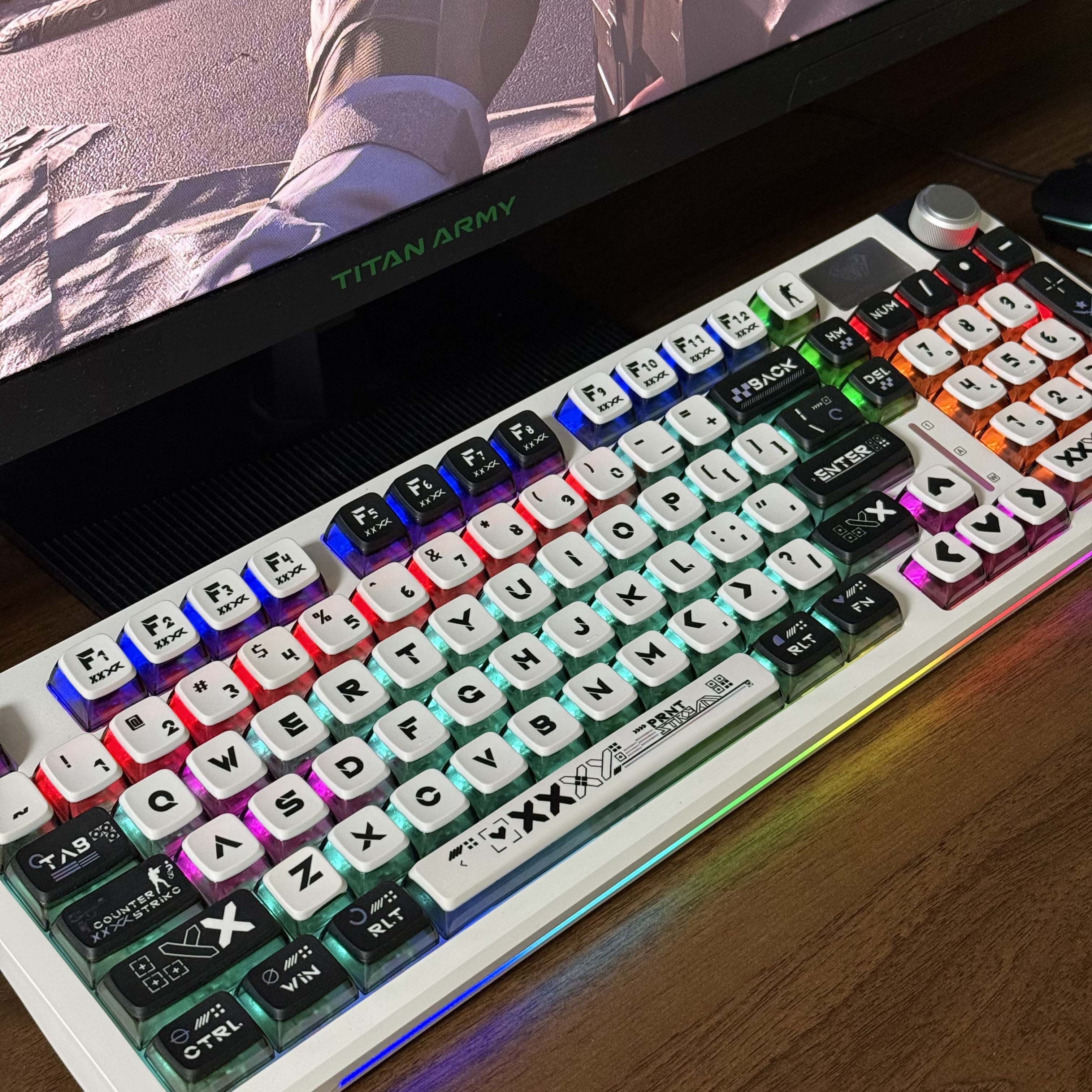 Pudding Keycaps 4-Side Translu - Keyboard Numpad Separate 리뷰 및 가격