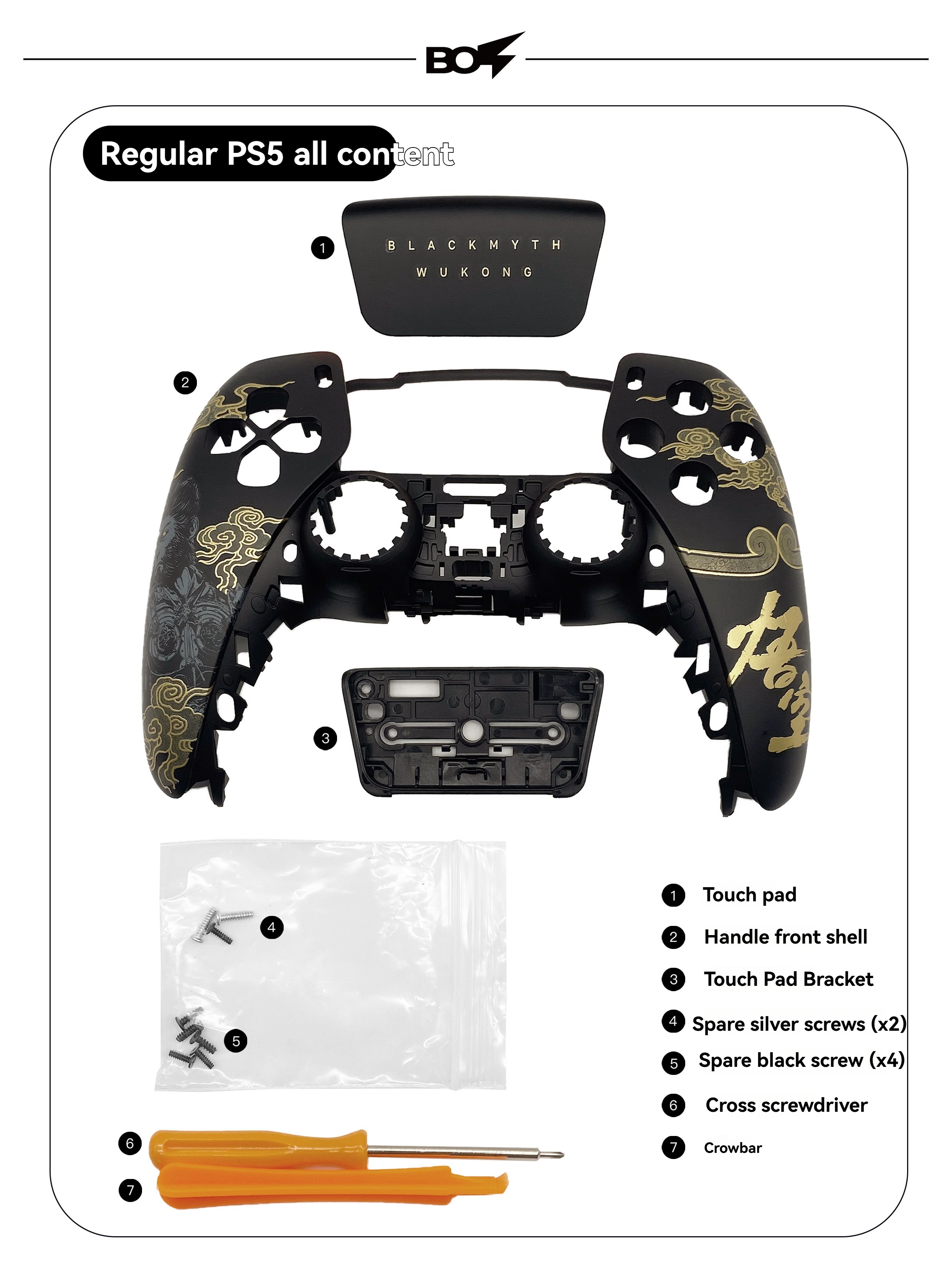 Replacement Shell Kit for Ps4/ - Gaming Accessories Bundle 리뷰 및 가격