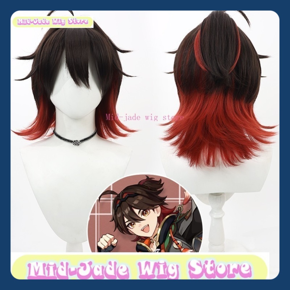 Mid-jade Wig Store Genshin Imp - Gaming Accessories Anime 리뷰 및 가격