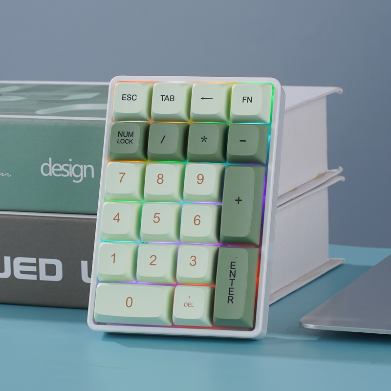 FREEWOLF K21 Wireless Mechanic - Keyboard Numpad Separate 리뷰 및 가격