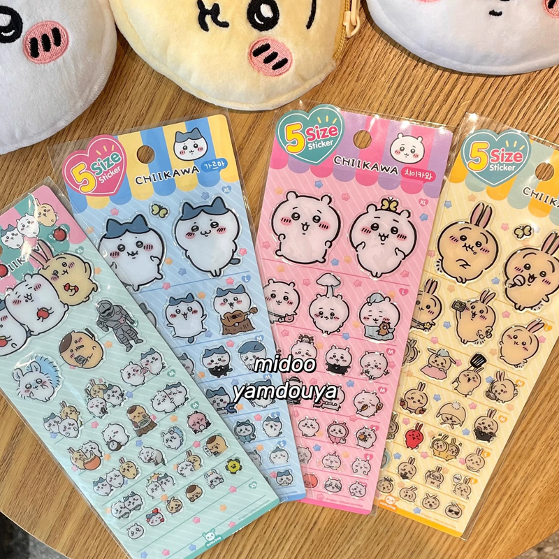 Chiikawass Sticker Hachiware U - Gaming Accessories Anime 리뷰 및 가격