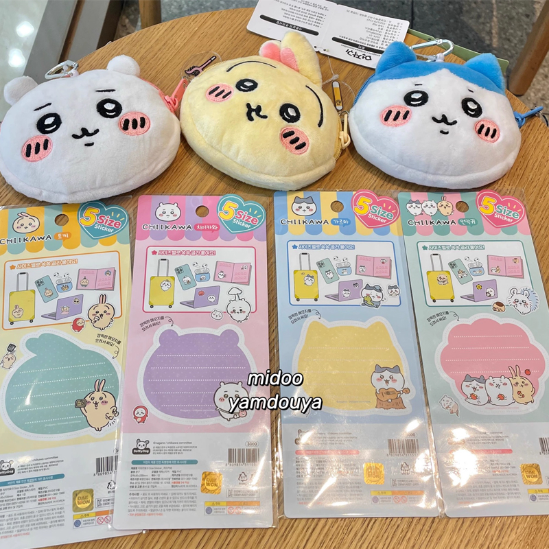 Chiikawass Sticker Hachiware U - Gaming Accessories Anime 리뷰 및 가격