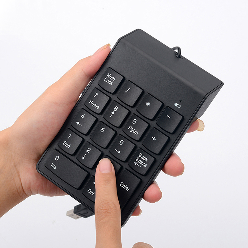 18 Keys USB Wire numeric keypa - Keyboard Numpad Separate 리뷰 및 가격