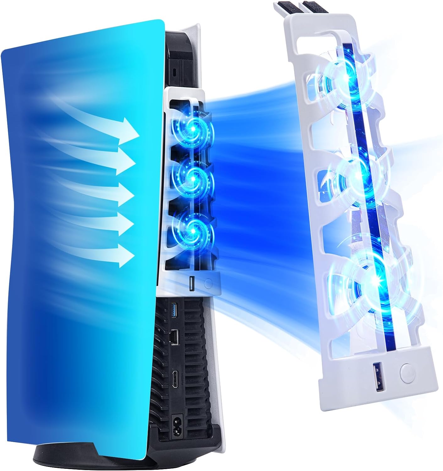 For PS5 Slient Cooling Fan wit - Gaming Accessories Playstation 리뷰 및 가격