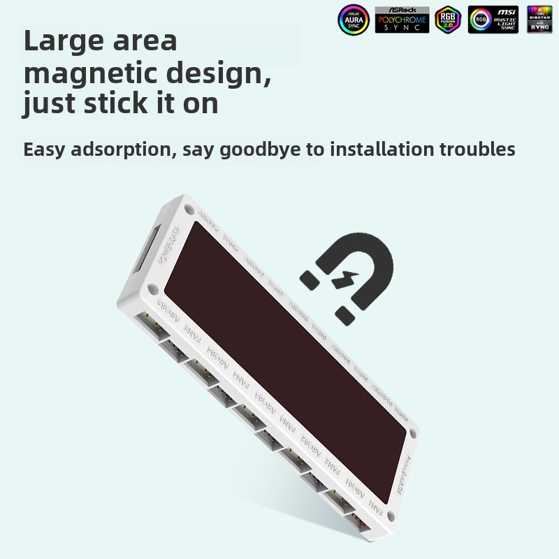 COOLMOON Motherboard 5V 3Pin P - Fan Hub Rgb Controller 리뷰 및 가격
