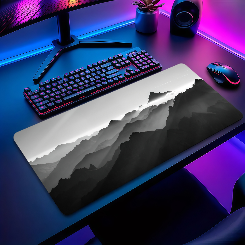 Minimalist Gray Mountains  Mou - Gaming Accessories On Sale 리뷰 및 가격